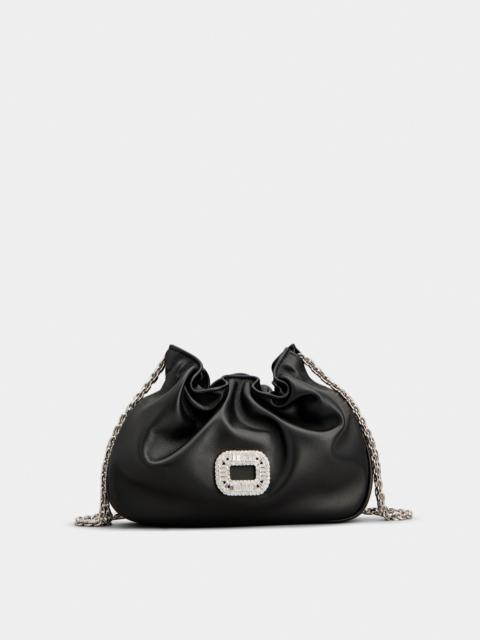 Roger Vivier Pilgrim Micro Bag in leather
