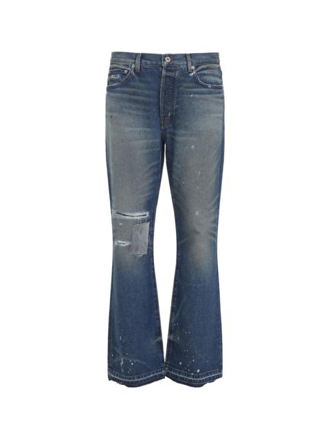 GALLERY DEPT. Dagger Bootcut Jeans "Indigo" GD174