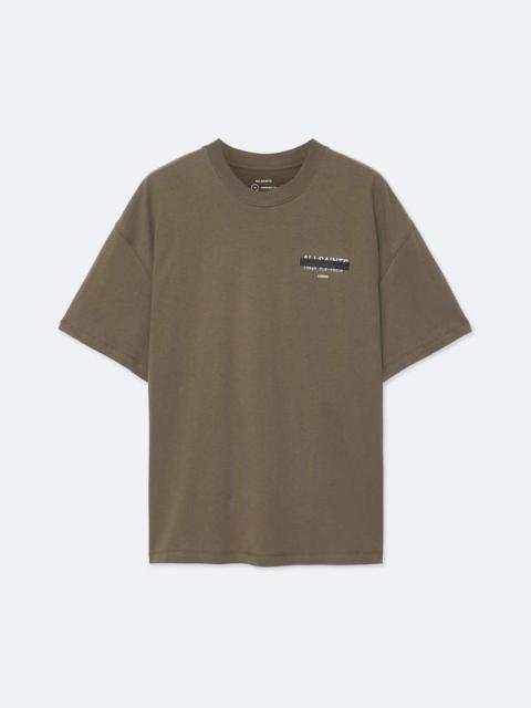 ALLSAINTS REDACT OVERSIZED COTTON T-SHIRT