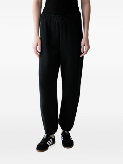 adidas logo-embroidered track pants