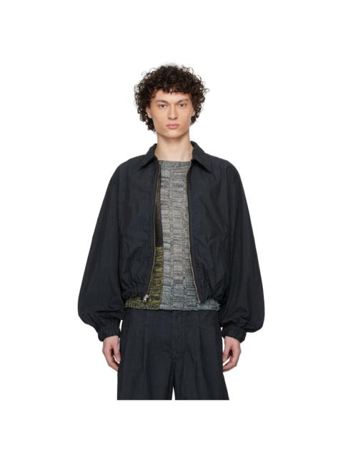 ECKHAUS LATTA Navy Flight Jacket