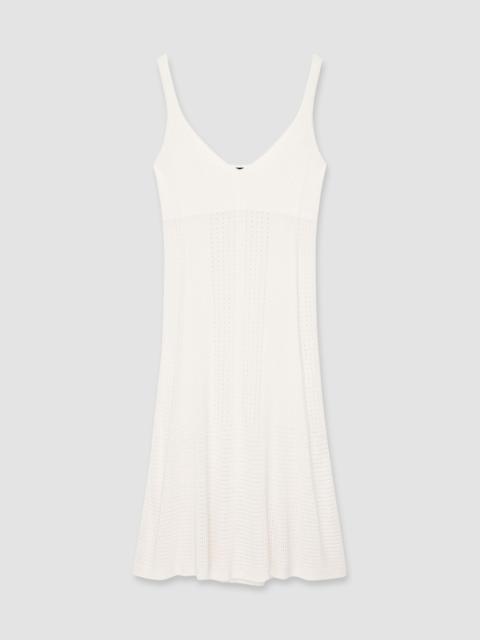 JOSEPH Cotton Rayon Rib Dress