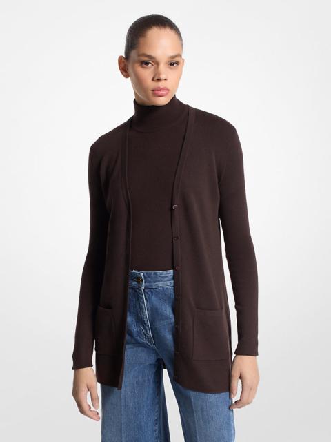 MICHAEL KORS COLLECTION Bette Cashmere Cardigan