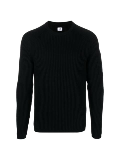 Re-Wool ribbed-knit jumper