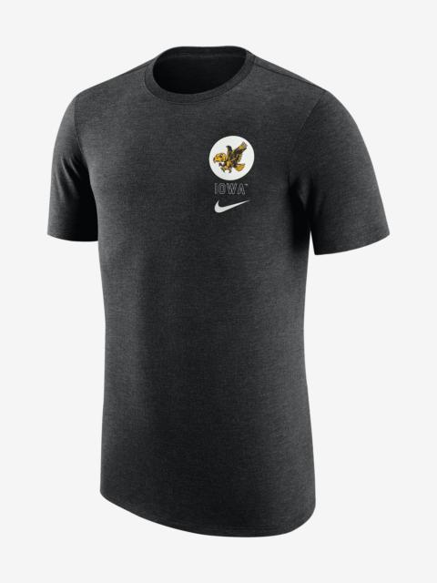 Iowa Nike Men's College Crew-Neck T-Shirt