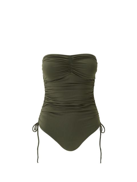 MELISSA ODABASH SYDNEY OLIVE SWIMSUIT