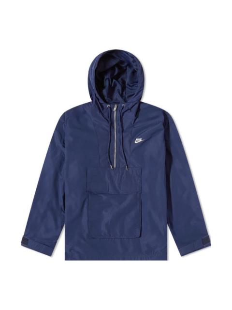Nike Nike Sportswear Circa Lined Anorak Jacket 'Blue' DQ4234-410