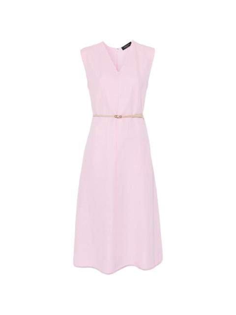 FABIANA FILIPPI V-neck belted dress