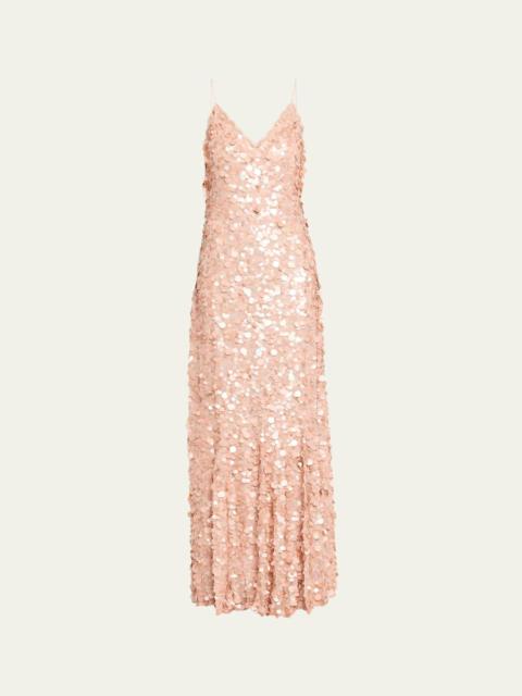 LoveShackFancy Emmalisa Sequin Gown