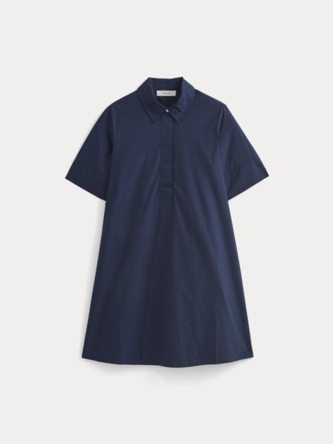 EVERLANE POPOVER MINI SHIRTRDRESS IN ULTRASOFT COTTON
