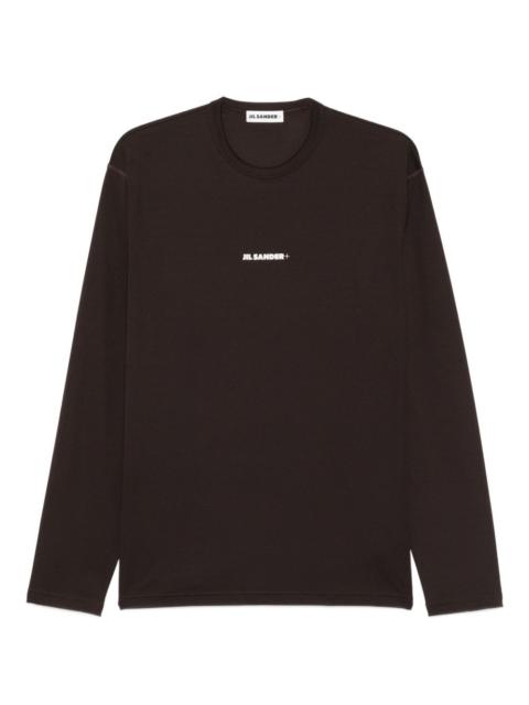 Jil Sander logo-motif long-sleeve T-shirt