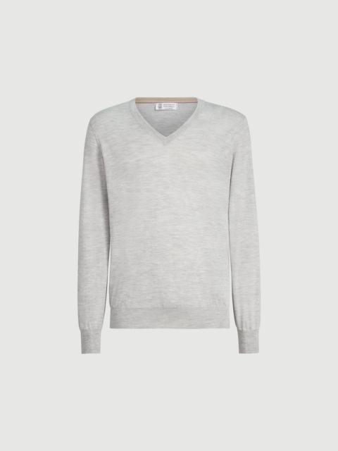 Brunello Cucinelli 캐시미어와 실크 경량 스웨터