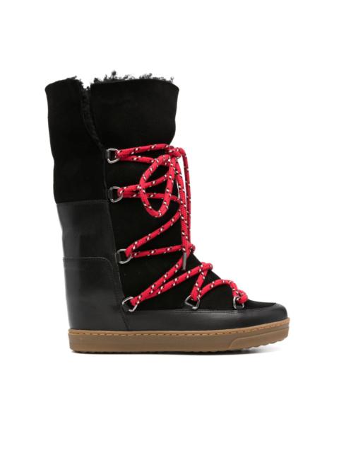 Nowles lace-up snow boots