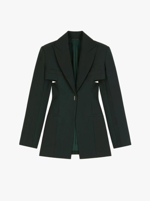 Givenchy JACKET IN LIGHTWEIGHT WITH GRAPHIC CUTS