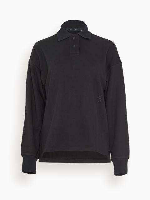 Brooks Polo in Black