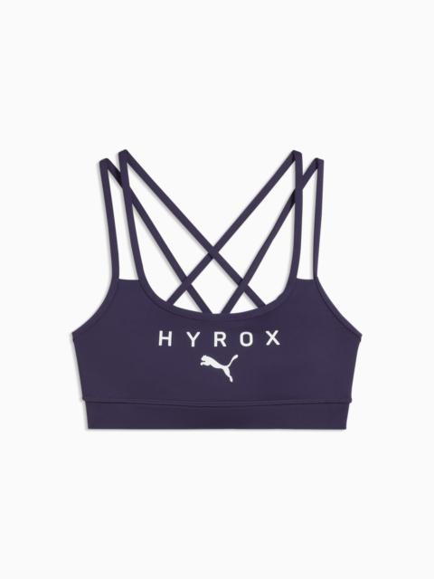 PUMA PUMA x HYROX Move Women's Moisture Wicking, Low Impact Sports Bra