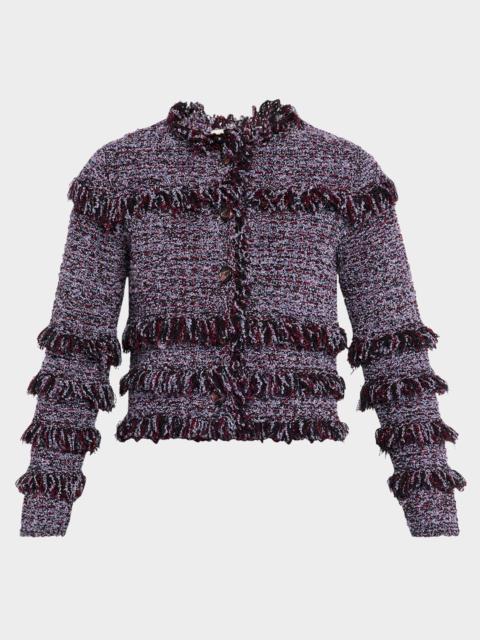 ULLA JOHNSON Gita Knit Tweed Jacket