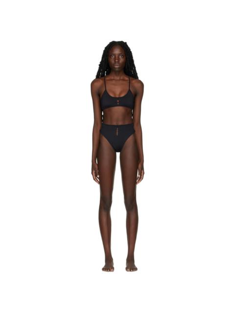 RUI SSENSE Exclusive Black High Waist Bikini