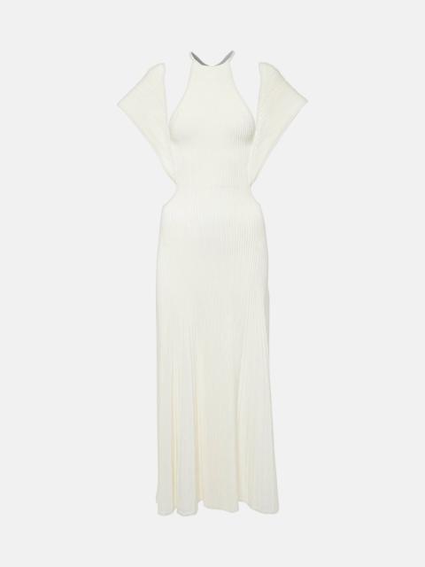 Chloé Cutout wool maxi dress