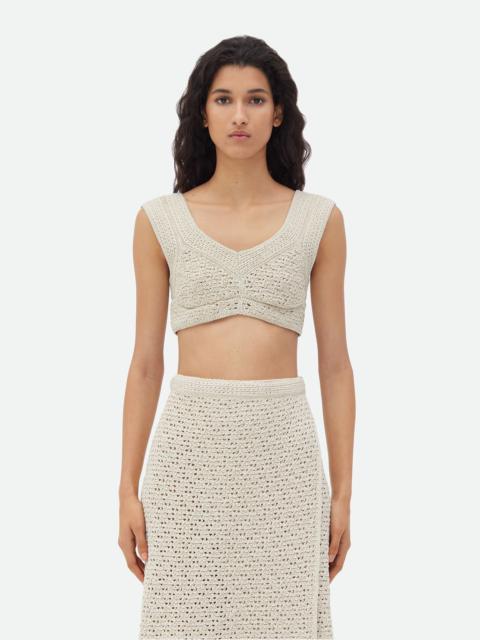 Bottega Veneta Cotton Crochet Bra