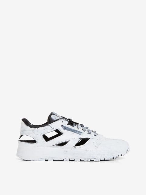 MM x Reebok Bianchetto classic leather Tabi low-top sneakers