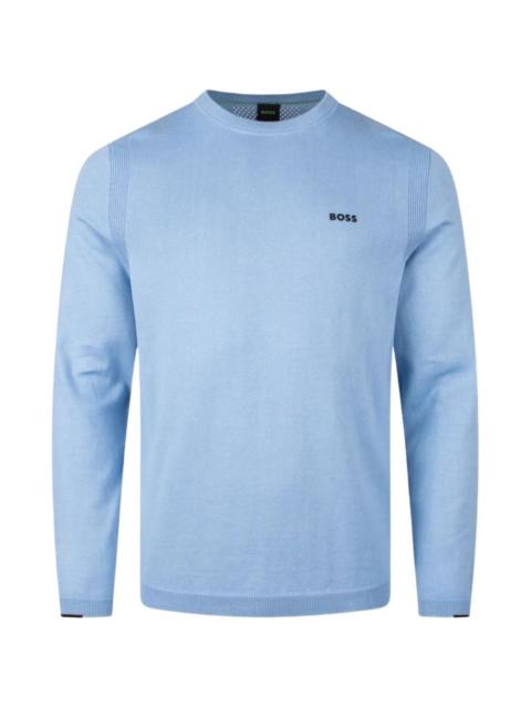 BOSS Ever X ribbed crew-neck jumper