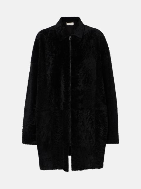 The Row Sheeran shearling coat