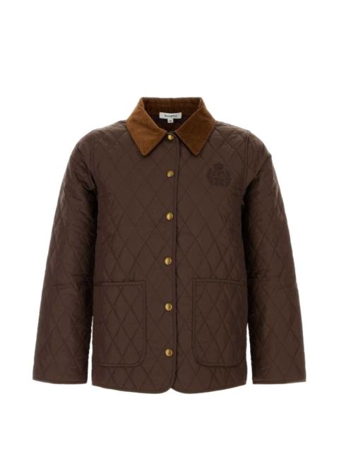 Sporty & Rich corduroy quilted jacket