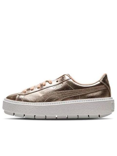 PUMA (WMNS) PUMA 바구니 플랫폼 Trace Luxe 'Dusty Coral' 367852-01