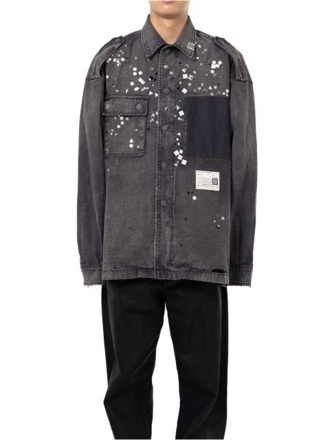 Maison MIHARAYASUHIRO Embellished Military Shirt