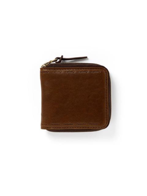 visvim LEATHER BI-FOLD BROWN