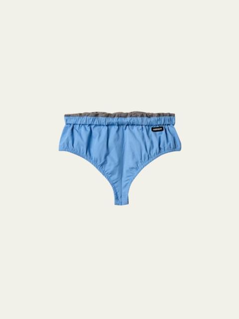 Miu Miu Bubble Bikini Briefs