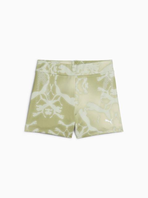 PUMA DARE TO Women's All-Over Print 3" Tights