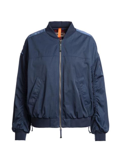 PARAJUMPERS ruched bomber jacket