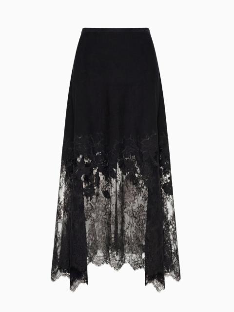 ULLA JOHNSON Josina Lace Midi Skirt