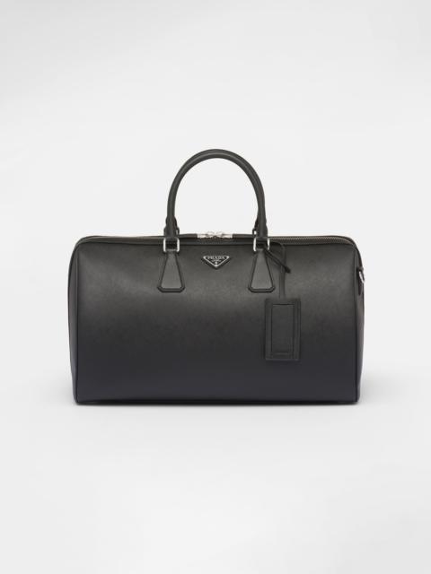 Saffiano leather travel bag