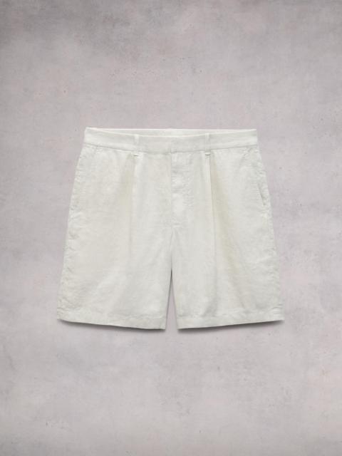rag & bone Elliot Pleated Linen Short