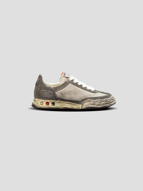 Maison MIHARAYASUHIRO HERBIE OG SOLE LOW TOP SUEDE/NYLON SNEAKERS