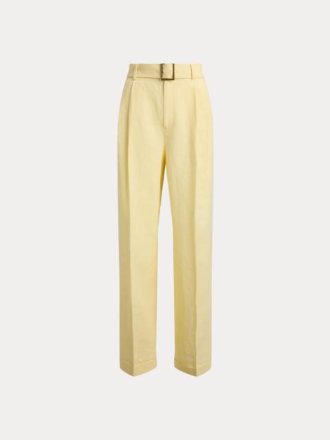 Polo Ralph Lauren Belted Linen Bacall Pant