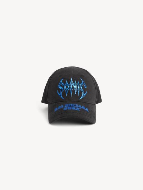 BALENCIAGA Men's Balenciaga | Sega Sonic The Hedgehog Cap in Black