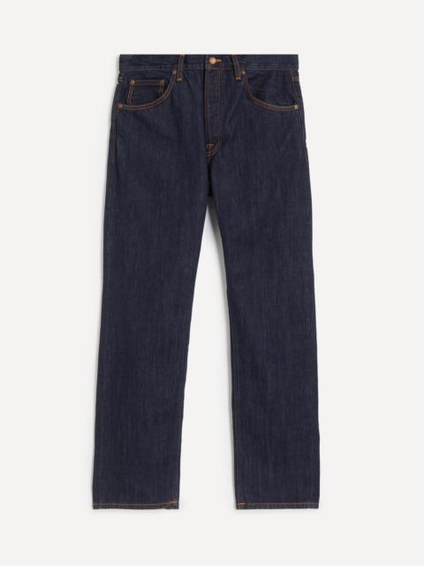 Nudie Jeans Rad Rufus Blue One Wash Straight-Leg Jeans