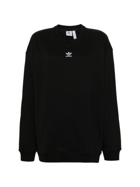 adidas trefoil-logo 코튼 스웨터