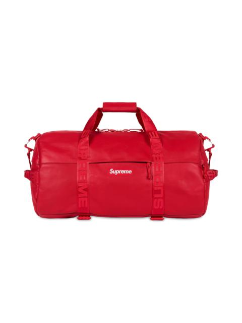 Red supreme duffle bag online