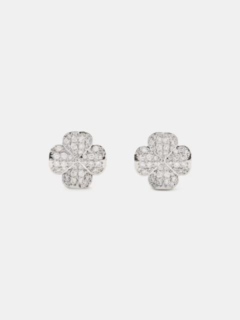 kate spade Spade Flower pave studs