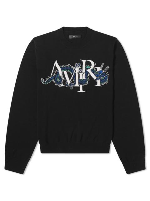 AMIRI CNY Dragon Crew Sweater