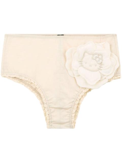 GCDS Hello Kitty floral panties