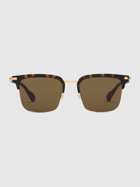 Rectangular sunglasses