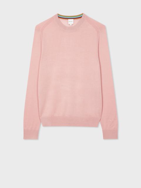 Paul Smith Light Pink Merino Wool Sweater