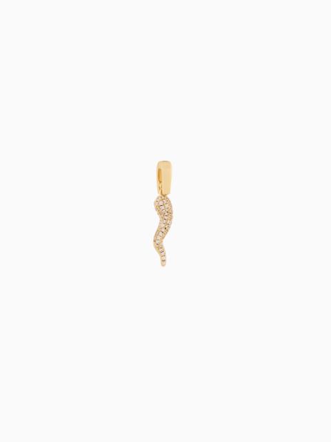 EMPORIO ARMANI EMPORIO ARMANI GOLD-TONE CHARM
