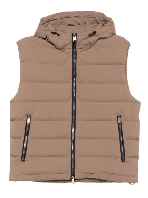 BOSS hooded padded gilet